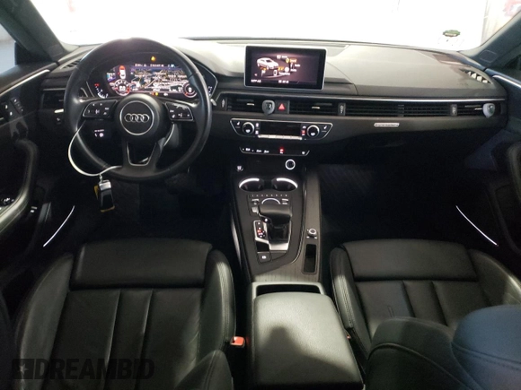2019 Audi A5 Sportback Premium Plus with VIN WAUENCF56KA045479, listed as a Copart auction lot 47790983 with 43,128 mi miles. Bid and sale history available at carsss.com. Image 8.