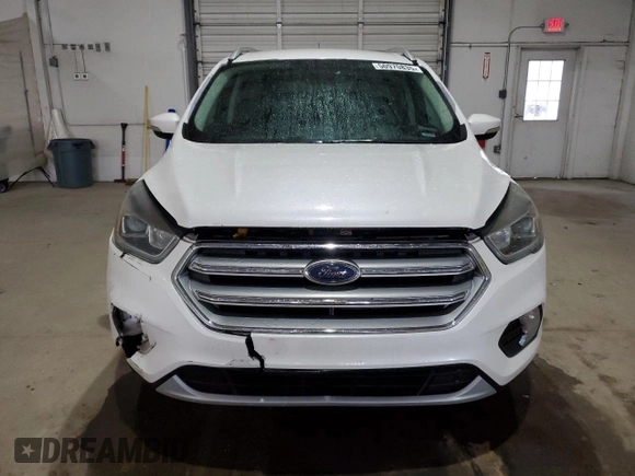 2017 Ford Escape Titanium with VIN 1FMCU0J96HUB31397, listed as a Copart auction lot 50970835 with 127,598 mi miles and Salvage Title. Bid and sale history available at carsss.com. Image 5.