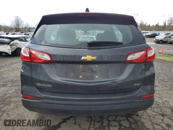 2020 Chevrolet Equinox LS z VIN 2GNAX5EV0L6201871, wystawiony jako Copart lot #48149225 z przebiegiem 102 373 mil mil oraz Czysty tytuł • Clean title. Historia ofert i sprzedaży dostępna na DreamBid. Obrazek 6.
