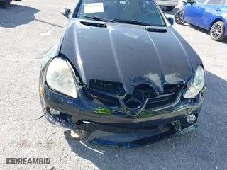 2008 Mercedes-Benz SLK-Class 3.5L with VIN WDBWK56F38F186671, listed as a IAAI auction lot 41530919 with 115,567 mi miles. Bid and sale history available at carsss.com. Image 6.