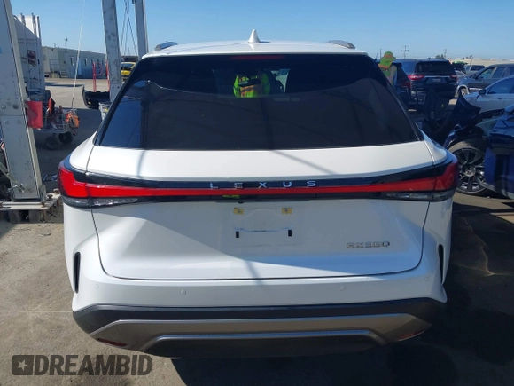 2024 Lexus RX 350 with VIN 2T2BAMBA0RC028513, listed as a IAAI auction lot 42217962 with 10,740 mi miles and . Bid and sale history available at DreamBid. Image 16.