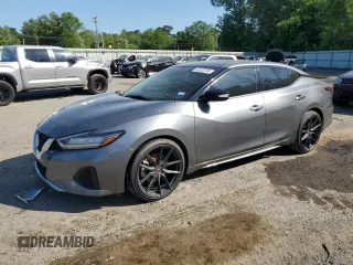 2022 Nissan Maxima SV with VIN 1N4AA6CV2NC502306, listed as a Copart auction lot 53133795 with 44,702 mi miles and Salvage title. Bid and sale history available at DreamBid. Image 1.
