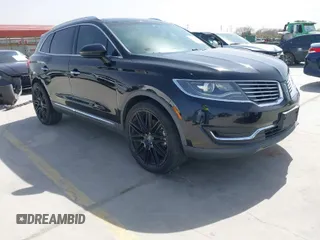 2016 Lincoln MKX Premiere with VIN 2LMTJ6JR7GBL75287, listed as a IAAI auction lot 41697039 with 85,943 mi miles. Bid and sale history available at carsss.com. Image 1.