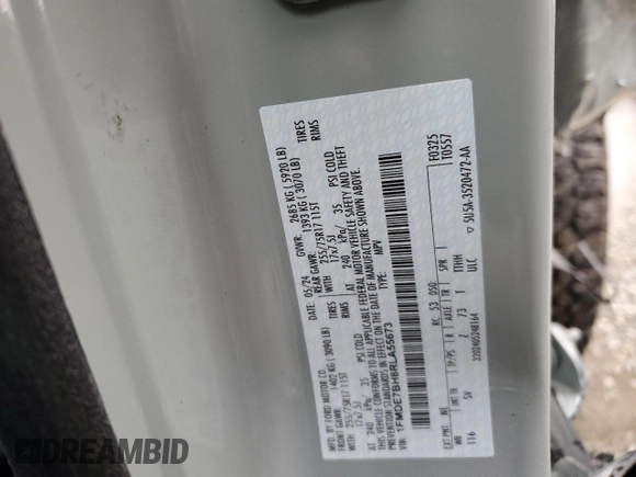 2024 Ford Bronco Big Bend z VIN 1FMDE7BH8RLA55673, wystawiony jako Copart lot #83586694 z przebiegiem 2629 mil mil oraz Szkody całkowita. Historia ofert i sprzedaży dostępna na DreamBid. Obrazek 13.