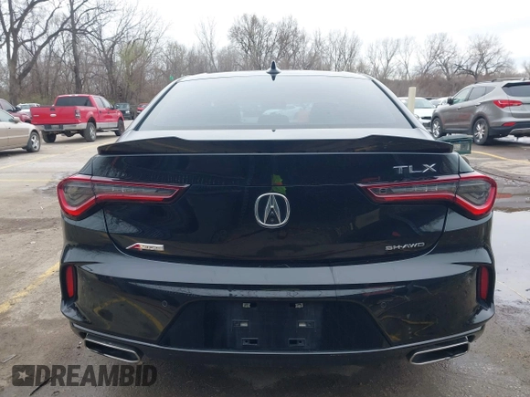 2022 Acura TLX w/A-Spec Package with VIN 19UUB6F5XNA002178, listed as a IAAI auction lot 41850627 with 68,762 mi miles and . Bid and sale history available at DreamBid. Image 16.