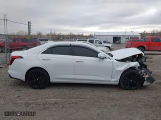 2021 Cadillac CT4 Premium Luxury with VIN 1G6DF5RK3M0106713, listed as a IAAI auction lot 41084691 with 1 mi miles. Bid and sale history available at carsss.com. Image 13.
