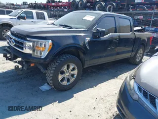 2021 Ford F-150 XL with VIN 1FTFW1E55MFC59394, listed as a IAAI auction lot 41675660 with 90,808 mi miles and . Bid and sale history available at DreamBid. Image 19.