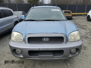 2003 Hyundai Santa Fe GLS with VIN KM8SC73D53U525667, listed as a Copart auction lot 46217945 with 160,469 mi miles and Salvage Title. Bid and sale history available at carsss.com. Image 5.