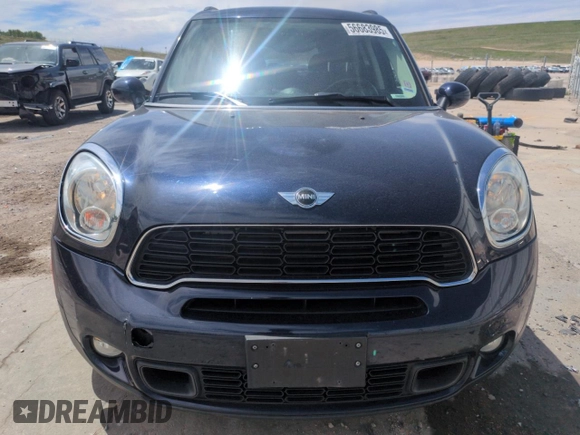 2012 MINI Countryman S with VIN WMWZC3C57CWL87894, listed as a Copart auction lot 56683985 with 54,032 mi miles and Salvage title. Bid and sale history available at DreamBid. Image 5.