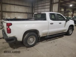 2021 Chevrolet Silverado 1500 Work Truck with VIN 1GCRYAEF2MZ107829, listed as a Copart auction lot 47402655 with 99,645 mi miles and Clean Title. Bid and sale history available at DreamBid. Image 3.