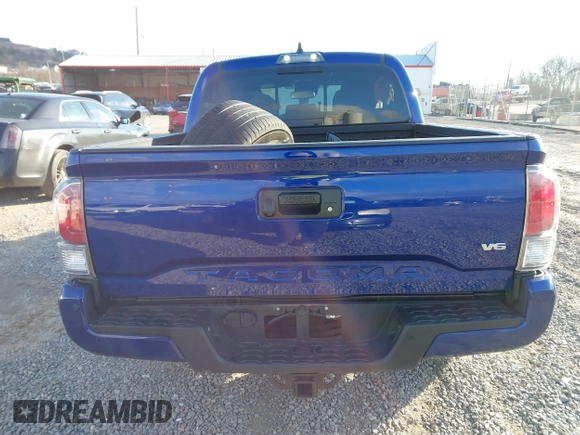 2023 Toyota Tacoma 4WD SR with VIN 3TYCZ5AN1PT119133, listed as a IAAI auction lot 41574906 with 19,887 mi miles. Bid and sale history available at carsss.com. Image 15.