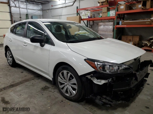 2019 Subaru Impreza with VIN 4S3GTAA69K1700031, listed as a Copart auction lot 81847564 with 19,478 mi miles and Salvage Title. Bid and sale history available at carsss.com. Image 4.