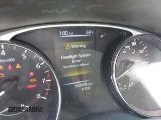 2016 Nissan Rogue SV with VIN 5N1AT2MV7GC746883, listed as a IAAI auction lot 41664842 with 103,000 mi miles. Bid and sale history available at carsss.com. Image 7.