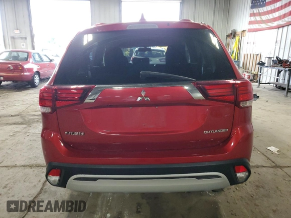 2019 Mitsubishi Outlander ES with VIN JA4AD2A30KZ012753, listed as a Copart auction lot 61459495 with 81,447 mi miles and Salvage title. Bid and sale history available at DreamBid. Image 6.