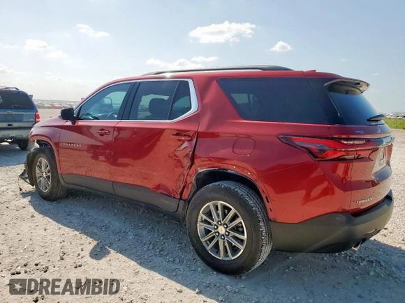 2023 Chevrolet Traverse LT Cloth with VIN 1GNERGKWXPJ277286, listed as a Copart auction lot 59326125 with 20,032 mi miles and Salvage title. Bid and sale history available at DreamBid. Image 2.