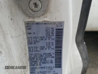 2024 Nissan Frontier SV z VIN 1N6ED1CM7RN635812, wystawiony jako Copart lot #52691295 z przebiegiem 26 734 mil mil oraz Szkoda całkowita • Salvage title. Historia ofert i sprzedaży dostępna na DreamBid. Obrazek 12.