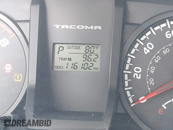 2016 Toyota Tacoma SR with VIN 5TFRX5GN7GX073756, listed as a IAAI auction lot 42169580 with 116,102 mi miles and . Bid and sale history available at carsss.com. Image 15.