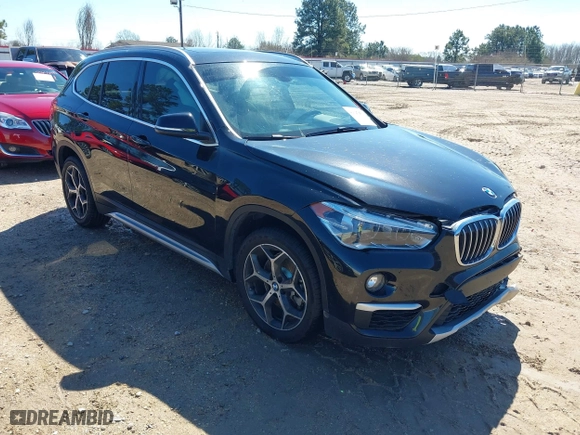 2018 BMW X1 sDrive28i with VIN WBXHU7C32J5L08316, listed as a IAAI auction lot 41647076 with 46,184 mi miles. Bid and sale history available at carsss.com. Image 1.