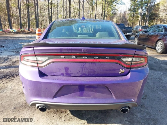 2019 Dodge Charger Scat Pack with VIN 2C3CDXGJ2KH646944, listed as a IAAI auction lot 41707493 with NaN miles. Bid and sale history available at carsss.com. Image 16.