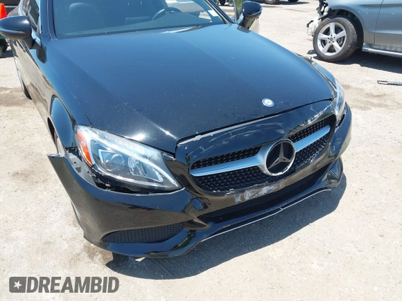 2017 Mercedes-Benz C 300 with VIN WDDWJ4JB6HF357941, listed as a IAAI auction lot 42060841 with 36,529 mi miles and . Bid and sale history available at carsss.com. Image 6.