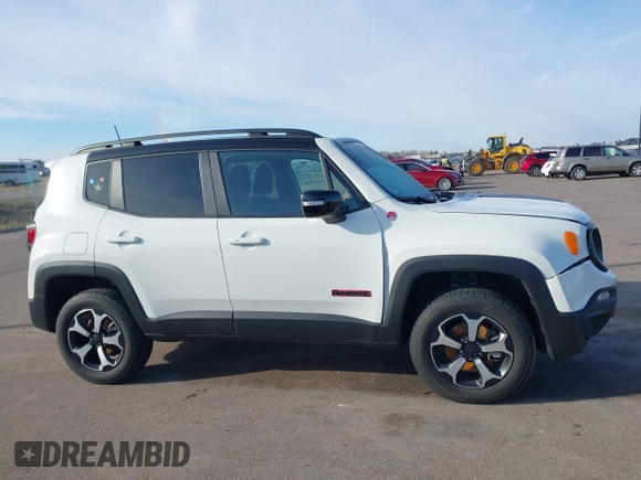 2022 Jeep Renegade Trailhawk with VIN ZACNJDC12NPN60910, listed as a IAAI auction lot 40921024 with 39,791 mi miles and . Bid and sale history available at DreamBid. Image 13.