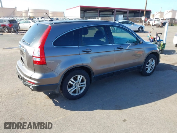 2011 Honda CR-V EX-L with VIN 5J6RE3H79BL015068, listed as a IAAI auction lot 41535627 with 126,526 mi miles. Bid and sale history available at carsss.com. Image 4.