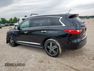 2014 Infiniti QX60 with VIN 5N1AL0MN4EC553141, listed as a Copart auction lot 58720095 with 90,311 mi miles and Salvage title. Bid and sale history available at DreamBid. Image 2.