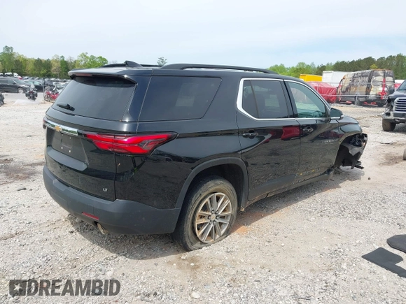 2022 Chevrolet Traverse LT Cloth with VIN 1GNERGKWXNJ116112, listed as a IAAI auction lot 42048535 with 44,792 mi miles and . Bid and sale history available at DreamBid. Image 4.
