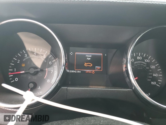 2015 Ford Mustang GT with VIN 1FA6P8CFXF5431256, listed as a Copart auction lot 51530635 with 120,642 mi miles and Clean Title. Bid and sale history available at DreamBid. Image 9.