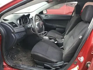 2010 Mitsubishi Lancer ES with VIN JA32U2FUXAU005329, listed as a Copart auction lot 52176725 with 140,355 mi miles and Salvage Title. Bid and sale history available at carsss.com. Image 7.