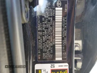 2021 Toyota Camry SE Nightshade with VIN 4T1G11AK6MU583802, listed as a Copart auction lot 79414024 with 6,827 mi miles and Salvage Title. Bid and sale history available at DreamBid. Image 12.