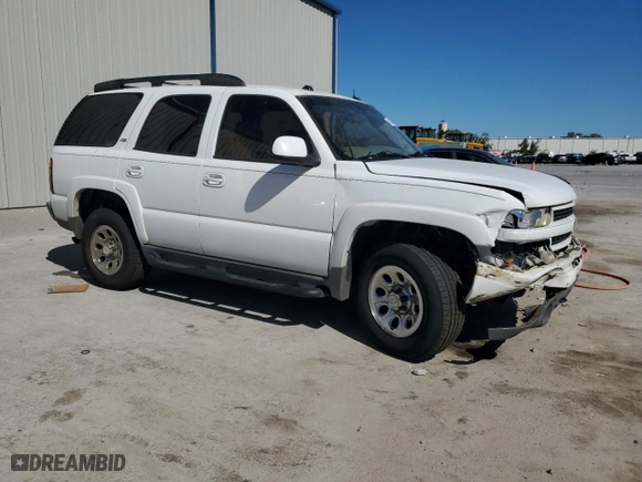 2005 Chevrolet Tahoe Z71 with VIN 1GNEK13T15R128902, listed as a Copart auction lot 48182825 with 203,800 mi miles and Salvage Title. Bid and sale history available at carsss.com. Image 4.