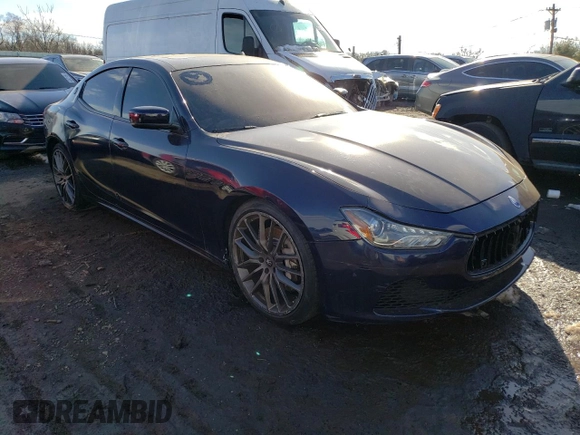 2015 Maserati Ghibli S Q4 with VIN ZAM57RTA3F1151696, listed as a Copart auction lot 43382714 with 84,829 mi miles. Bid and sale history available at carsss.com. Image 4.