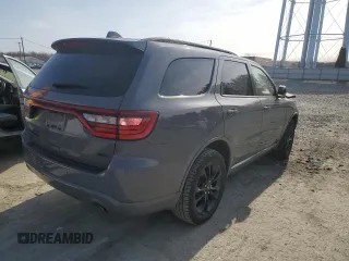 2021 Dodge Durango GT Plus with VIN 1C4RDJDG1MC750908, listed as a Copart auction lot 48904615 with 0 mi miles and Salvage Title. Bid and sale history available at carsss.com. Image 3.