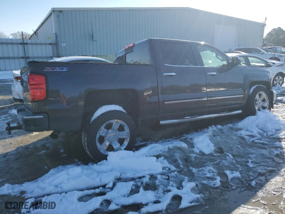 2015 Chevrolet Silverado 1500 LTZ with VIN 3GCUKSEC3FG180718, listed as a Copart auction lot 45627155 with 96,195 mi miles and Salvage Title. Bid and sale history available at carsss.com. Image 3.