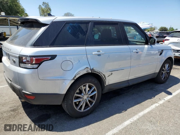 2016 Land Rover Range Rover Sport SE с VIN SALWG2PF5GA589698, выставлен на аукционе Copart как лот 57179395 с пробегом 43 527 миль миль и Списание • Salvage title. История ставок и продаж доступна на DreamBid. Изображение 3.