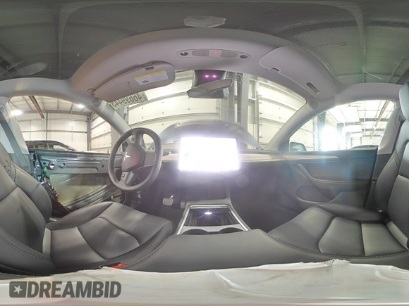 2024 Tesla Model Y Long Range with VIN 7SAYGDEE6RA253946, listed as a Copart auction lot 46699445 with 6,008 mi miles and Salvage Title. Bid and sale history available at DreamBid. Image 16.