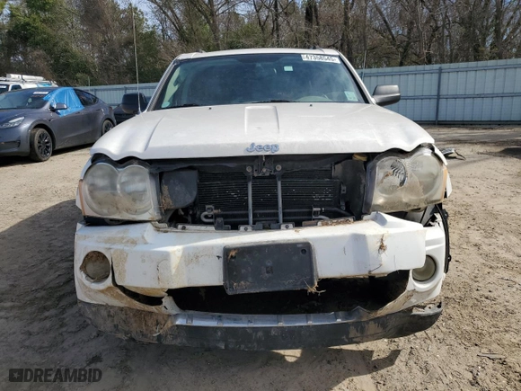 2006 Jeep Grand Cherokee Laredo with VIN 1J4GS48K66C110767, listed as a Copart auction lot 47358545 with 0 mi miles and Salvage Title. Bid and sale history available at carsss.com. Image 5.