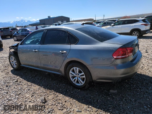 2014 Volkswagen Passat S with VIN 1VWAT7A32EC050253, listed as a Copart auction lot 55683255 with 122,329 mi miles and Salvage title. Bid and sale history available at DreamBid. Image 2.