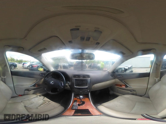 2009 Lexus IS 250 with VIN JTHCK262695031554, listed as a IAAI auction lot 42262468 with 163,631 mi miles and . Bid and sale history available at DreamBid. Image 22.