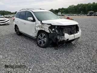 2017 Nissan Pathfinder Platinum with VIN 5N1DR2MN0HC613086, listed as a Copart auction lot 58055945 with 165,759 mi miles and Salvage title. Bid and sale history available at DreamBid. Image 15.