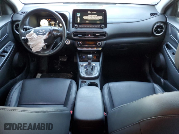 2022 Hyundai Kona Limited with VIN KM8K53A36NU902118, listed as a Copart auction lot 45153975 with 30,597 mi miles and Salvage Title. Bid and sale history available at carsss.com. Image 8.