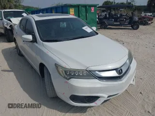 2016 Acura ILX with VIN 19UDE2F36GA024762, listed as a IAAI auction lot 41880035 with 153,713 mi miles. Bid and sale history available at carsss.com. Image 1.