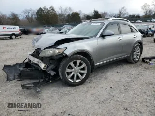 2006 Infiniti FX with VIN JNRAS08U36X100891, listed as a Copart auction lot 61973215 with 263,658 mi miles and Salvage title. Bid and sale history available at DreamBid. Image 1.