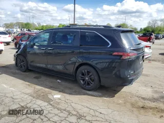 2024 Toyota Sienna XSE z VIN 5TDXSKFC0RS154398, wystawiony jako Copart lot #56039665 z przebiegiem 15 416 mil mil oraz Szkoda całkowita • Salvage title. Historia ofert i sprzedaży dostępna na DreamBid. Obrazek 2.