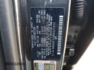 2024 Kia EV9 Land with VIN KNDADFS58R6027512, listed as a Copart auction lot 47490615 with 6,008 mi miles and Salvage Title. Bid and sale history available at carsss.com. Image 12.