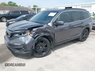 2021 Honda Pilot Special Edition with VIN 5FNYF5H27MB046775, listed as a IAAI auction lot 41867951 with 66,108 mi miles and . Bid and sale history available at DreamBid. Image 2.