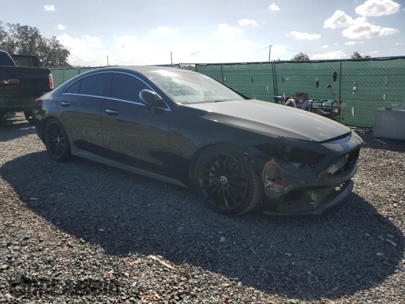 2019 Mercedes-Benz CLS with VIN WDD2J5JB8KA010345, listed as a Copart auction lot 76810664 with 0 mi miles and Non Repairable. Bid and sale history available at carsss.com. Image 4.