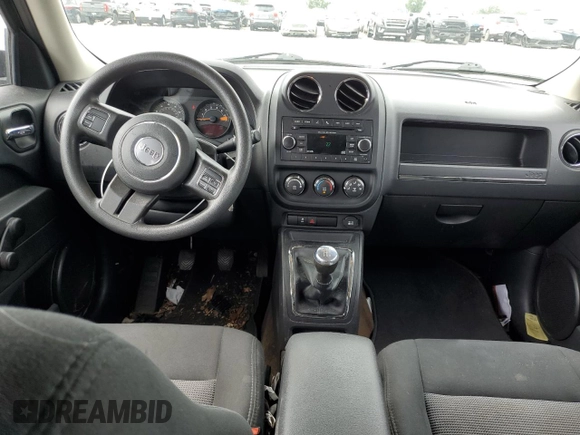 2016 Jeep Patriot Sport with VIN 1C4NJPBA5GD561198, listed as a Copart auction lot 78675303 with 75,132 mi miles and Salvage Title. Bid and sale history available at carsss.com. Image 8.