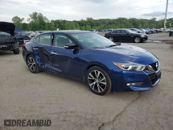 2018 Nissan Maxima SL with VIN 1N4AA6AP9JC382650, listed as a Copart auction lot 61552515 with 109,746 mi miles and Salvage title. Bid and sale history available at DreamBid. Image 4.